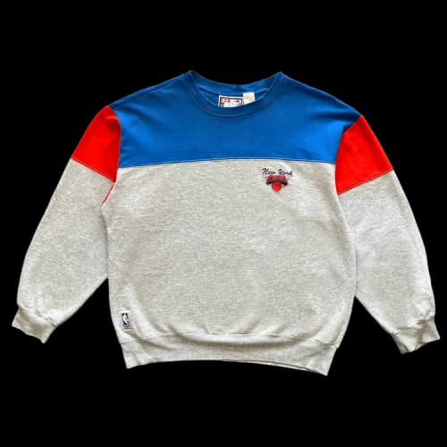 Sports Vintage 2000s New York Knicks Sweatshirt 'Grey'