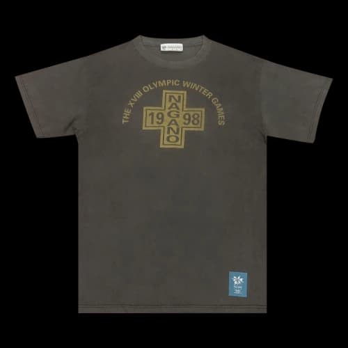 Sports Vintage The XVIII Olympic Winter Games Nagano Tee 'Black'