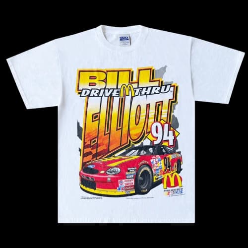 Sports Pre-Owned 1999 Bill Elliott Racing Tee 'White'