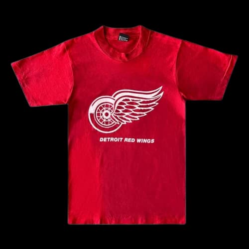 Sports Pre-Owned 1980's Detroit Red Wings Tee 'Red'