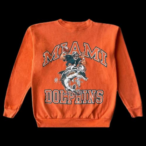 Sports Pre-Owned 1990's Miami Dolphins Sweatshirt 'Orange'