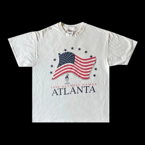 Sports Vintage Summer Olympics Tee 'White'
