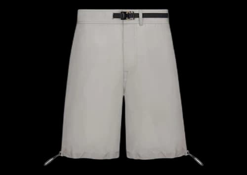 Dior by Birkenstock CD 1947 Bermuda Shorts Gray