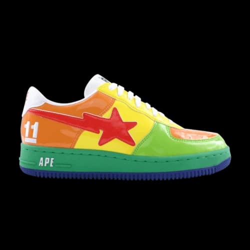 Bapesta FS-001 Low 'Orange Red'