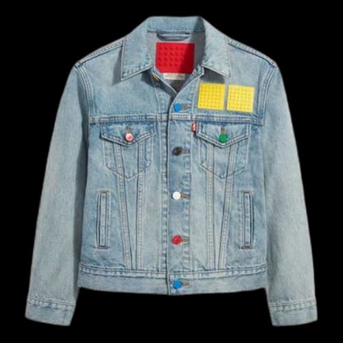 To Be Defined Levis Unisex Leisure Time Denim Jacket Blue