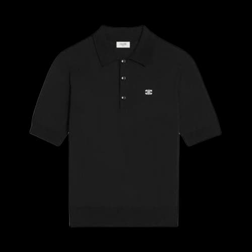 CELINE Triomphe Polo 'Black'