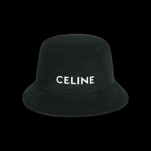 CELINE Classic Logo Bucket Hat 'Black'
