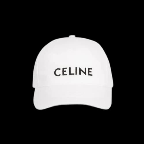CELINE Classic Logo Baseball Cap 'White'