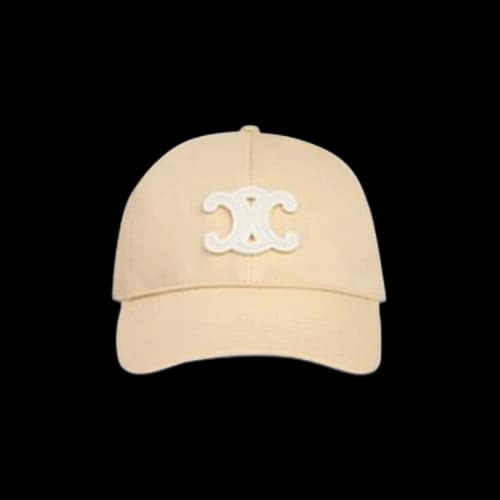 CELINE Casquette Baseball Triomphe 'Macadamia'