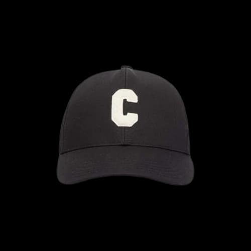 CELINE Initial Baseball Cap 'Black'