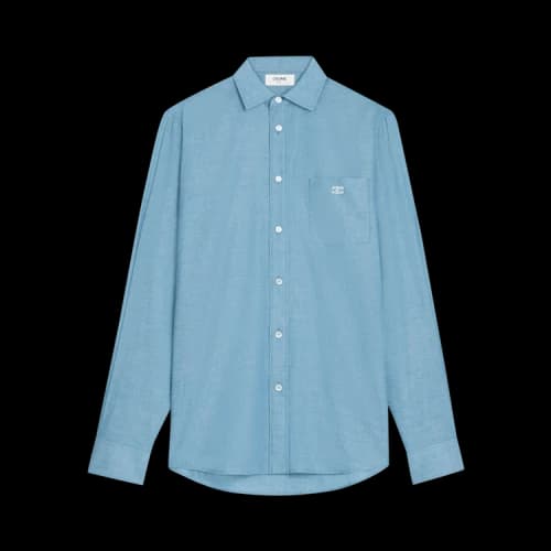 CELINE Carnaby Shirt 'Rinsed'