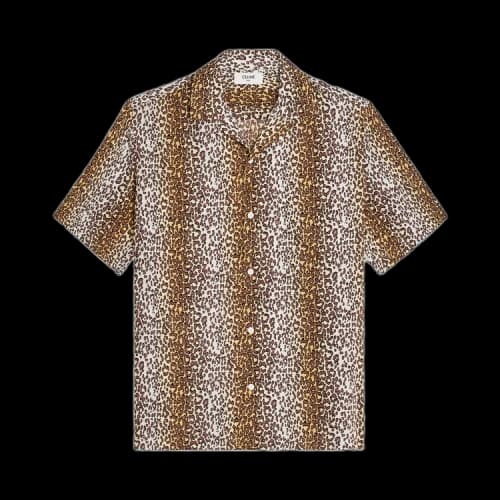 CELINE Hawaii Leopard Chemise 'Leopard'