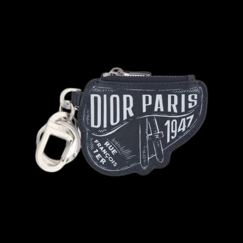 Dior Saddle Charm 'Navy'