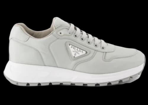 Prada Re-Nylon Sneaker Grey White