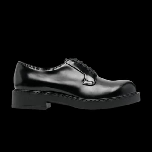 Prada Lace Up Derby 'Black'