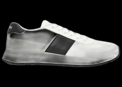 Prada PRAX Sneakers White Black