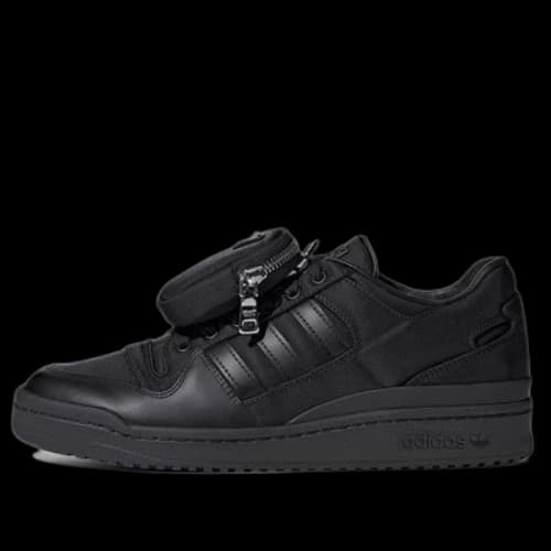 PRADA x adidas originals Unisex Forum Low Re-Nylon Sneakers Black