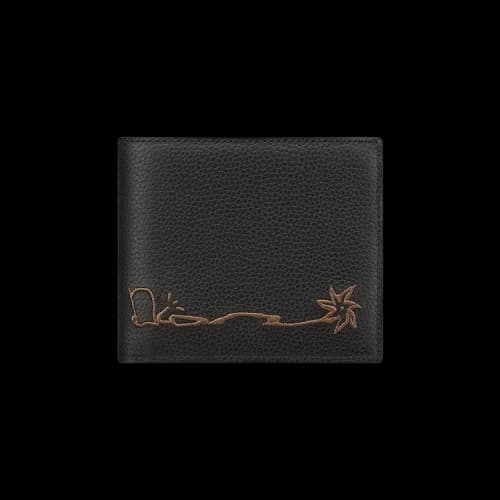 Dior x Cactus Jack Compact Wallet 'Black'