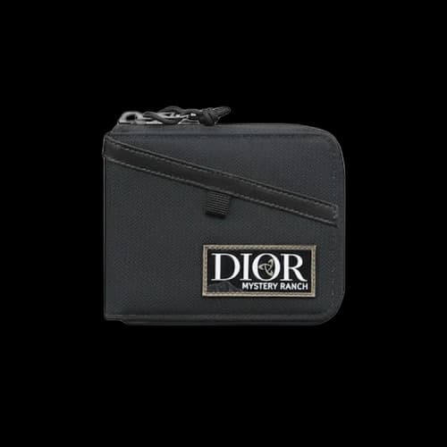 Dior Zipped Wallet 'Black'