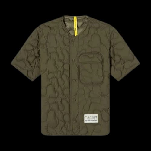 Moncler Genius x Salehe Bembury Padded Shirt 'Dark Green'