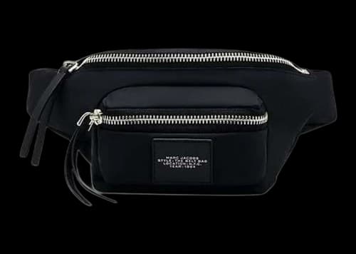 Marc Jacobs The Biker Nylon Belt Bag Black