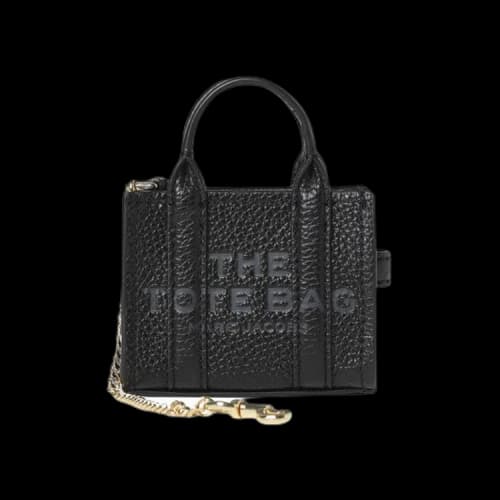 Marc Jacobs The Nano Tote Charm Bag Black