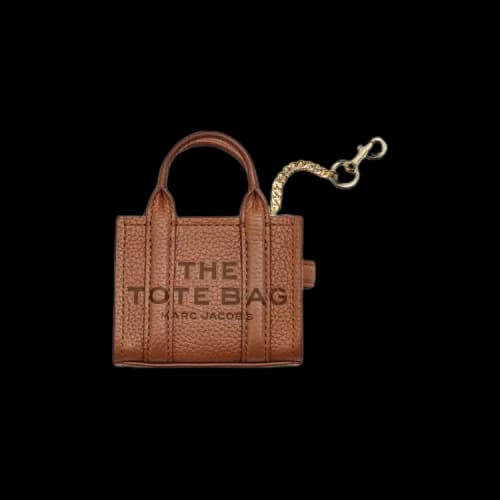 Marc Jacobs The Nano Tote Charm Bag Argan Oil