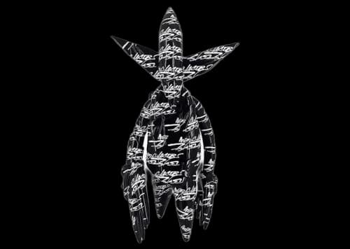Marc Jacobs x Futura FL-001 "Pointman" Vinyl Figure Black/White