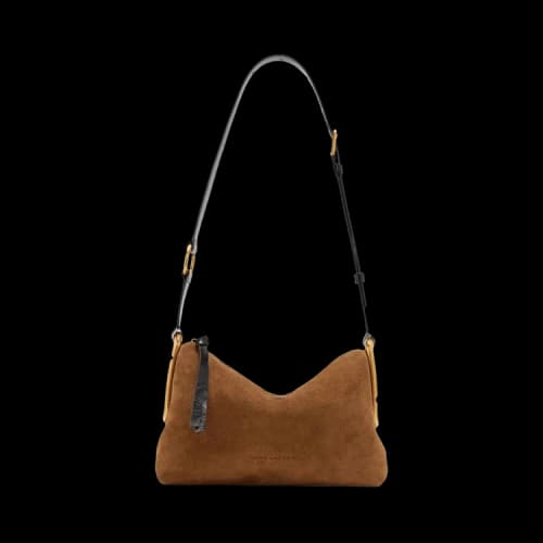 Marc Jacobs Suede Scene Medium Shoulder Bag 'Copper'