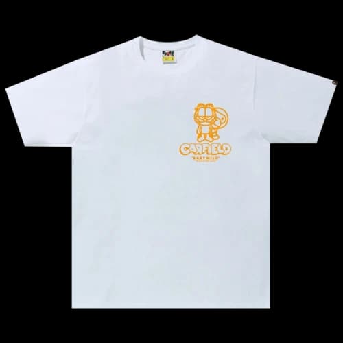 BAPE x Garfield #4 Tee 'White'
