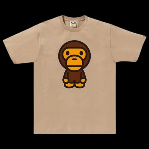BAPE Big Baby Milo Tee 'Beige'