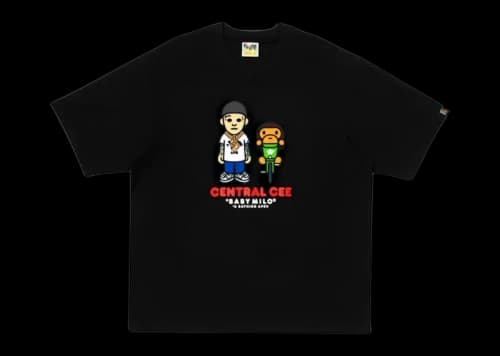BAPE x Spotify x Central Cee Bax Milo Relaxed Fit Tee Black