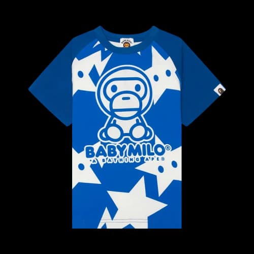 BAPE Milo STA Raglan Tee 'Blue'
