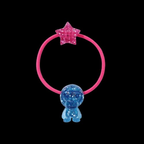 BAPE Milo Glitter Acrylic Rubber Band Set 'Sax'