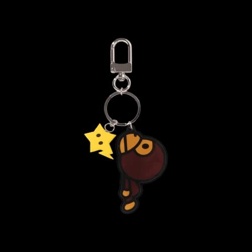 BAPE Milo Acrylic Keychain 'Brown'