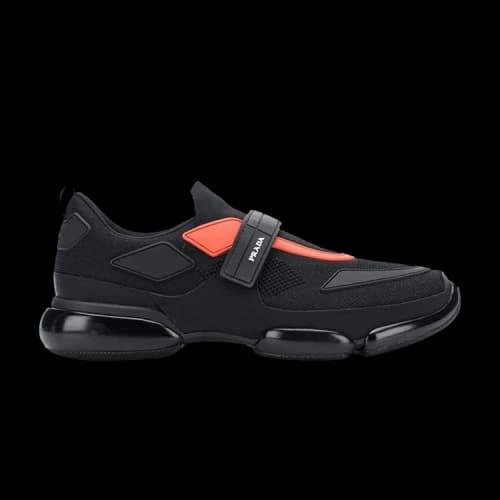 Prada Cloudbust Sneakers Black Mandarin