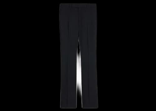 Celine Flared Pants in Wool Garbine Black
