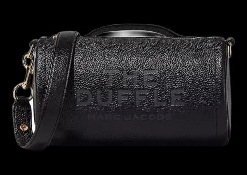 Marc Jacobs The Leather Duffle Bag Black