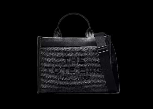 Marc Jacobs The Woven DTM Medium Tote Bag Monochrome
