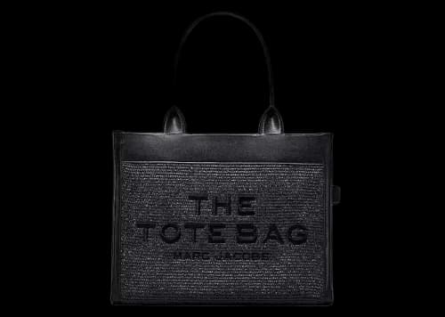 Marc Jacobs The Woven DTM Large Tote Bag Monochrome