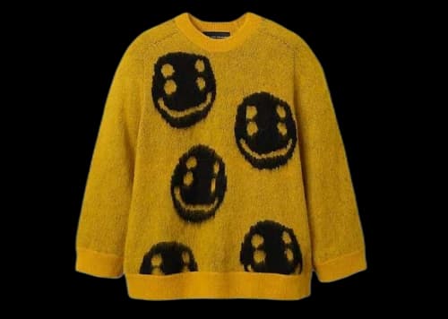 Marc Jacobs x Cactus Plant Flea Market Smiley Sweater Yellow/Black