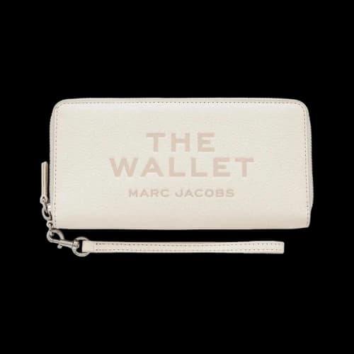 Marc Jacobs The Continental Leather Wallet Cotton