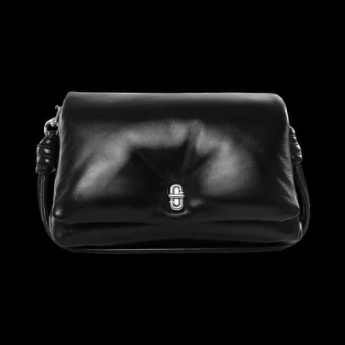Marc Jacobs The Dual Shoulder Puffy Smooth Dual Bag Black