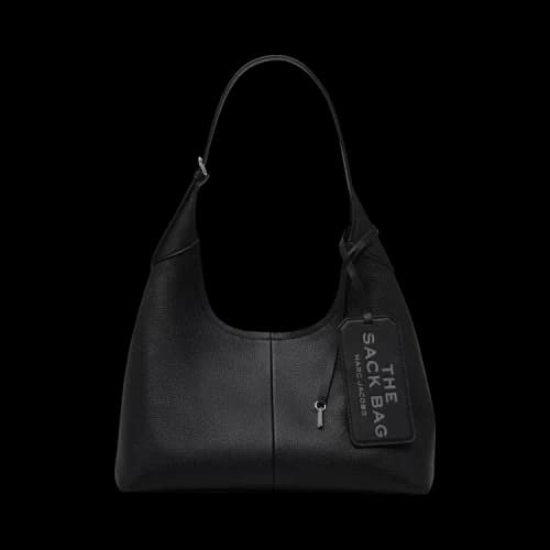Marc Jacobs The Belted Sack Leather Bag 'Black'