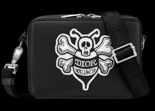 Dior And Shawn Pouch with Strap Black