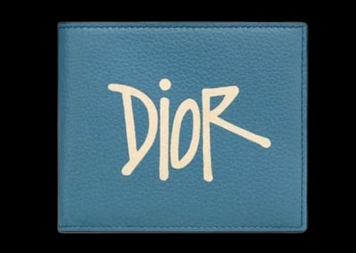 Dior And Shawn Wallet (8 Card Slot) Blue