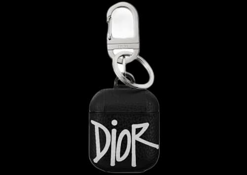 Dior And Shawn Airpods Case Black