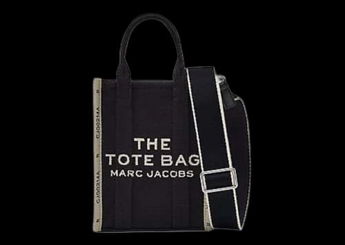 Marc Jacobs The Jacquard Mini Tote Bag Black