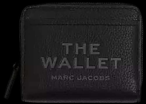 Marc Jacobs The Leather Mini Compact Wallet Black