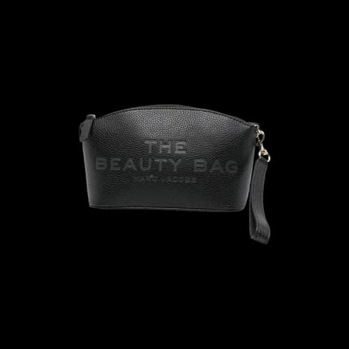 Marc Jacobs The Leather Beauty Bag Black